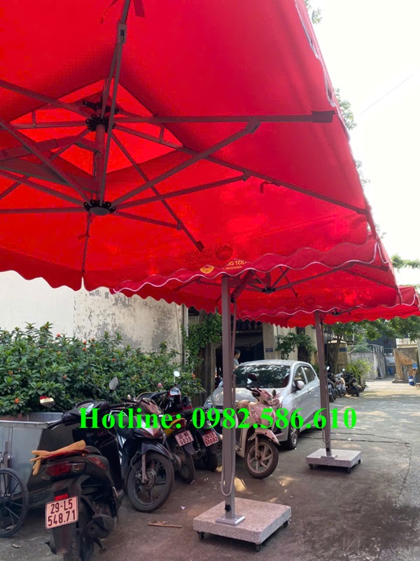 ô dù lệch tâm che nắng cao cấp